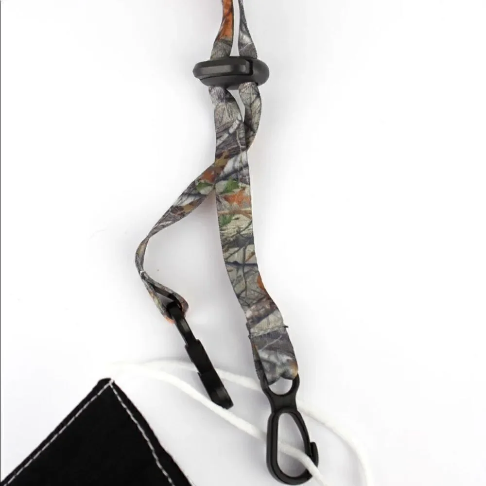 Bundle of face mask holders lanyards camo assorted colors
